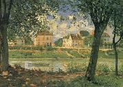 Villeneuve la Garenne on the Seine Alfred Sisley